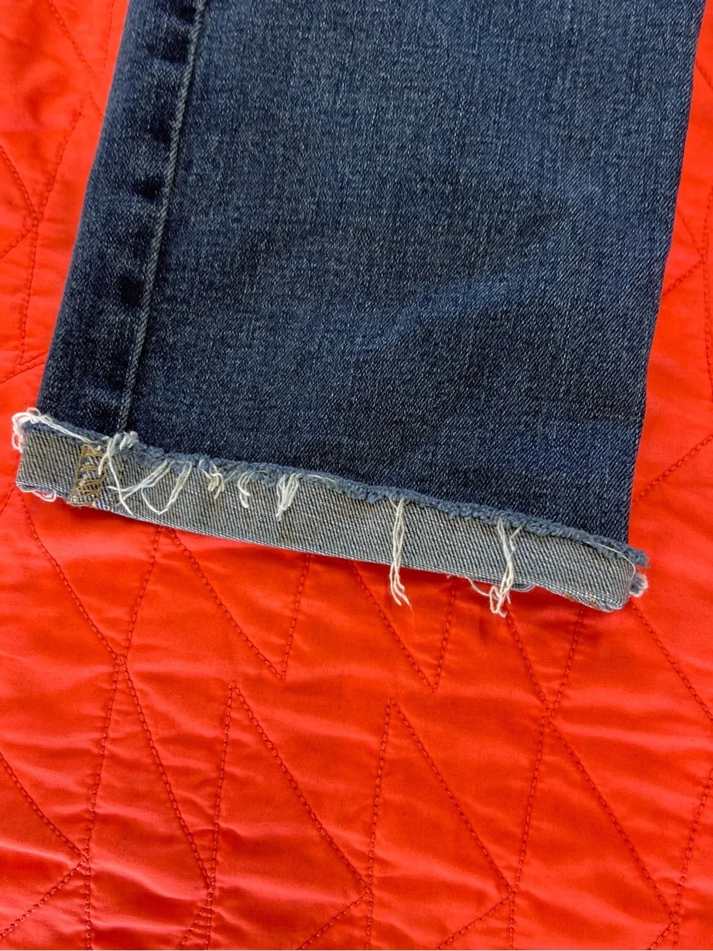 Hollister Slim Skinny Distressed Dark Wash Jeans